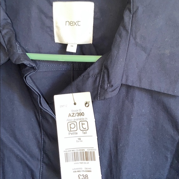 A size 16 ( Eur44) navy blue shirt dress. - Picture 6 of 8